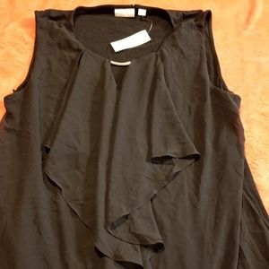 New York & Company XL Woman's Black Blouse